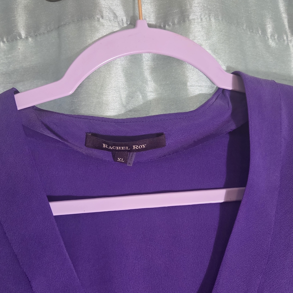 Sold As Is - Rachel Roy Purple Blouse